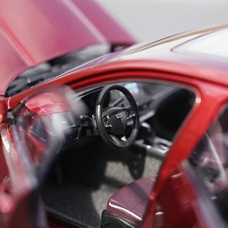 [OEM] 1:18 Cadillac 2020 CT4 Red Model Car Die-Cast