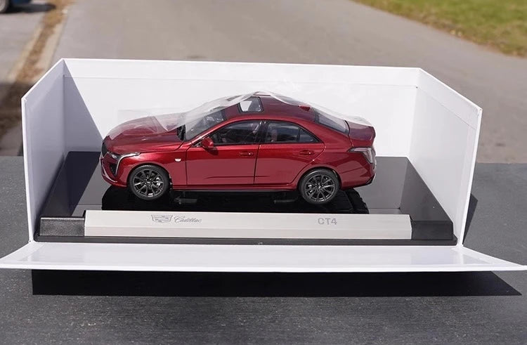 [OEM] 1:18 Cadillac 2020 CT4 Red Model Car Die-Cast