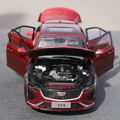[OEM] 1:18 Cadillac 2020 CT4 Red Model Car Die-Cast