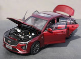 [OEM] 1:18 Cadillac 2020 CT4 Red Model Car Die-Cast