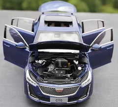 [OEM] 1:18 Cadillac 2021 CT5 Blue Model Car Die-Cast