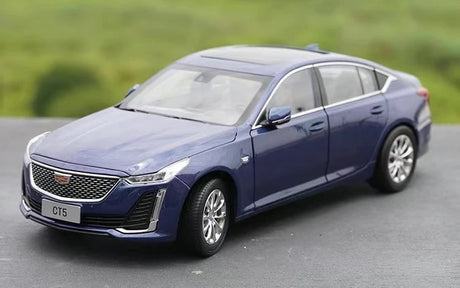 [OEM] 1:18 Cadillac 2021 CT5 Blue Model Car Die-Cast