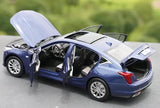 [OEM] 1:18 Cadillac 2021 CT5 Blue Model Car Die-Cast