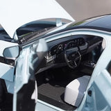 [OEM] 1:18 Cadillac 2022 Lyriq sininen pienoismalli Die-Cast