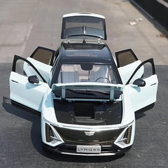 [OEM] 1:18 Cadillac 2022 Lyriq Blue Model Car Die-Cast