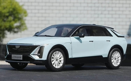 [OEM] 1:18 Cadillac 2022 Lyriq Blue Model Car Die-Cast