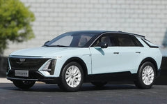 [OEM] 1:18 Cadillac 2022 Lyriq Blue Model Car Die-Cast