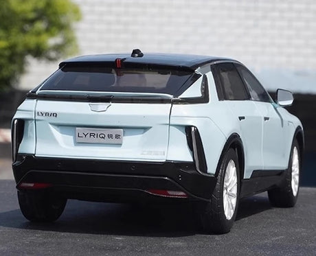 [OEM] 1:18 Cadillac 2022 Lyriq Blue Model Car Die-Cast