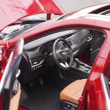 [OEM] 1:18 Cadillac 2022 XT4 Red Model Car Die-Cast