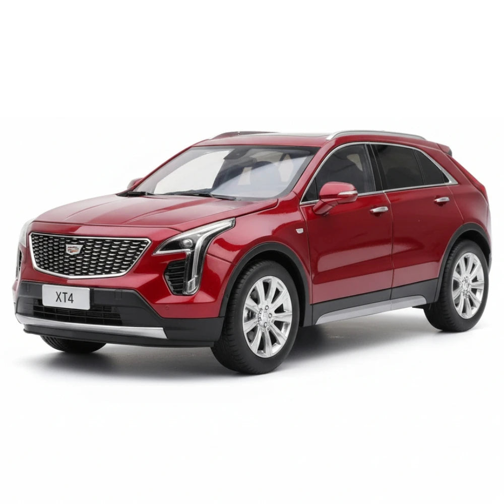 [OEM] 1:18 Cadillac 2022 XT4 Red Model Car Die-Cast