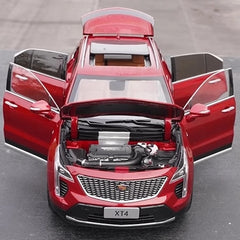 [OEM] 1:18 Cadillac 2022 XT4 Red Model Car Die-Cast