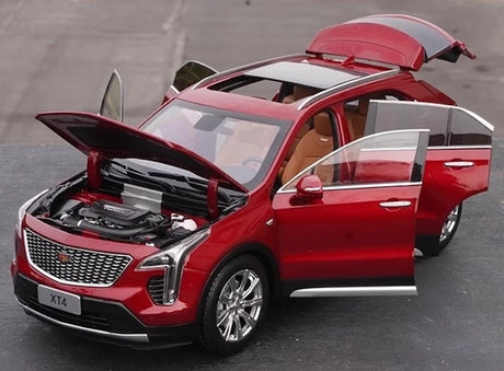 [OEM] 1:18 Cadillac 2022 XT4 Red Model Car Die-Cast
