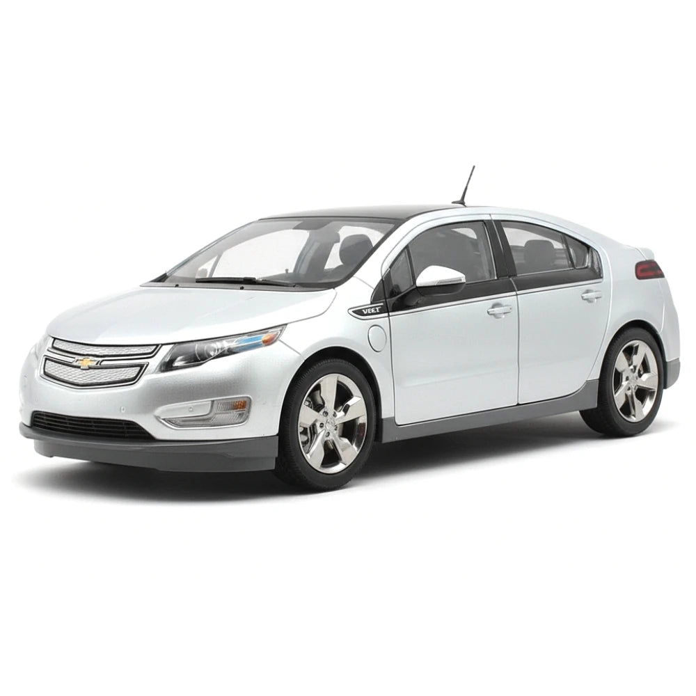 [OEM] 1:18 Chevrolet 2012 Volt Silver Model Car Die-Cast