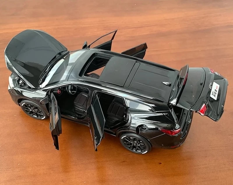 [OEM] 1:18 Chevrolet 2021 Trailblazer RS nero modellino di auto Die-Cast