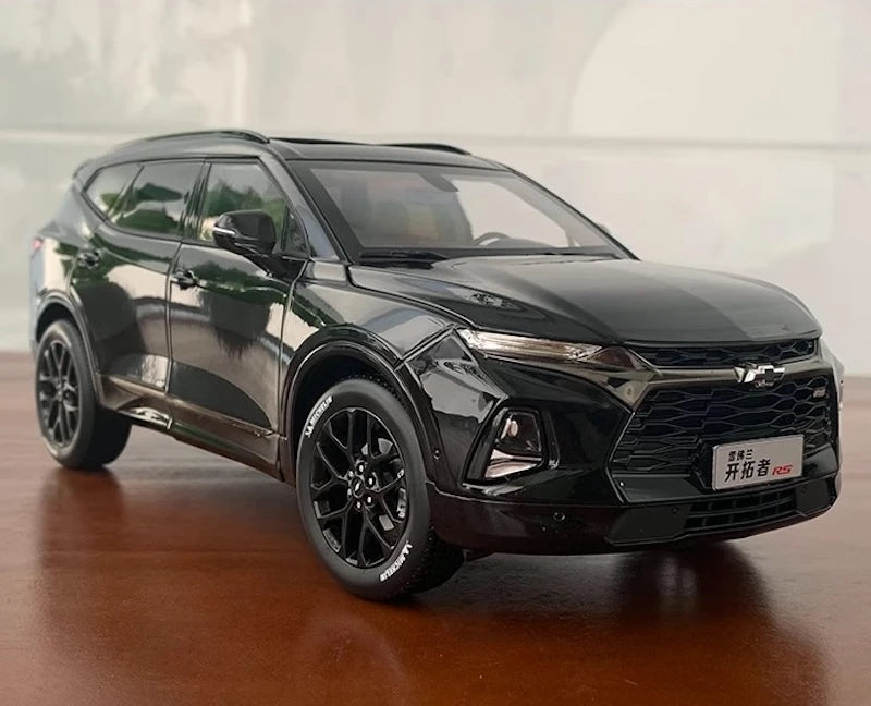 [OEM] 1:18 Chevrolet 2021 Trailblazer RS nero modellino di auto Die-Cast