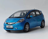 [OEM] 1:18 Honda 2007 Fit/Jazz Blue Model Car Die-Cast