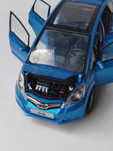 [OEM] 1:18 Honda 2007 Fit/Jazz Blue Model Car Die-Cast