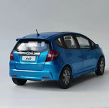 [OEM] 1:18 Honda 2007 Fit/Jazz Blue Model Car Die-Cast