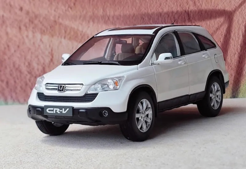 [OEM] 1:18 Honda 2008 CR-V White Model Car Die-Cast
