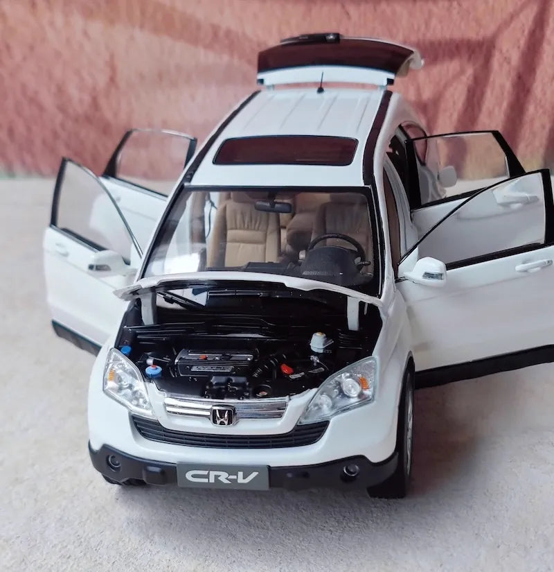 [OEM] 1:18 Honda 2008 CR-V bianco modellino di auto Die-Cast