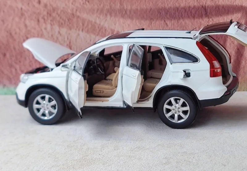 [OEM] 1:18 Honda 2008 CR-V bianco modellino di auto Die-Cast