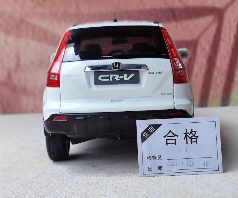 [OEM] 1:18 Honda 2008 CR-V bianco modellino di auto Die-Cast