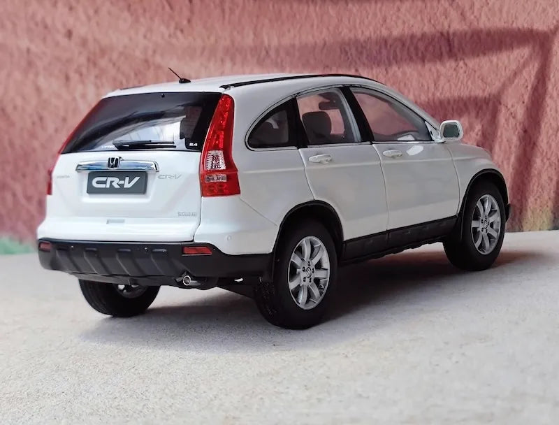 [OEM] 1:18 Honda 2008 CR-V White Model Car Die-Cast