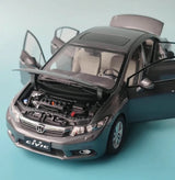 [OEM] 1:18 Honda 2011 Civic 9th Gray Model Car Die-Cast