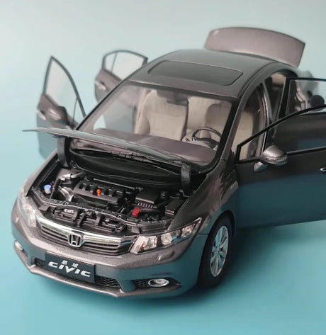 [OEM] 1:18 Honda 2011 Civic 9th Gray Model Car Die-Cast