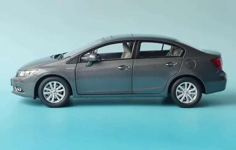 [OEM] 1:18 Honda 2011 Civic 9th Gray Model Car Die-Cast