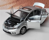 [OEM] 1:18 Honda 2012 City Silver Model Car Die-Cast