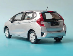 [OEM] 1:18 Honda 2013 Fit Jazz Silver Model Car Die-Cast