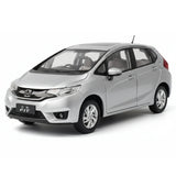 [OEM] 1:18 Honda 2013 Fit Jazz Silver Model Car Die-Cast