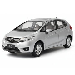 [OEM] 1:18 Honda 2013 Fit Jazz Silver Model Car Die-Cast