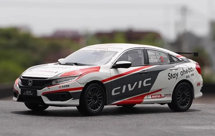 [OEM] 1:18 Honda 2015 Civic CTCC Model Car Die-Cast
