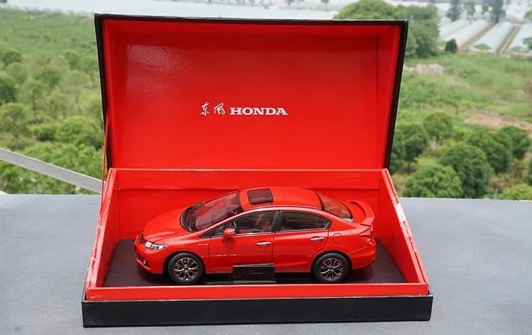 [OEM] 1:18 Honda 2015 Civic Si Red Model Car Die-Cast