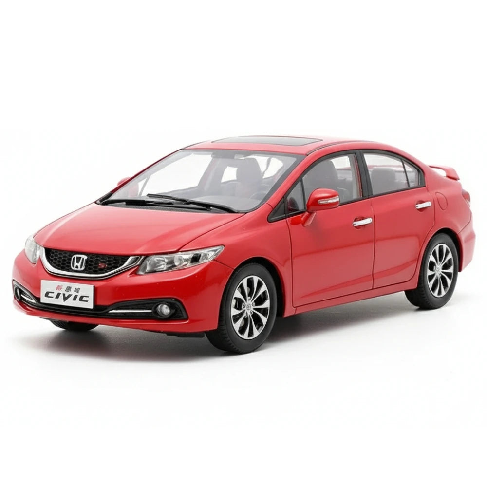 [OEM] 1:18 Honda 2015 Civic Si レッド モデルカー Die-Cast