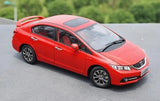 [OEM] 1:18 Honda 2015 Civic Si Red Model Car Die-Cast