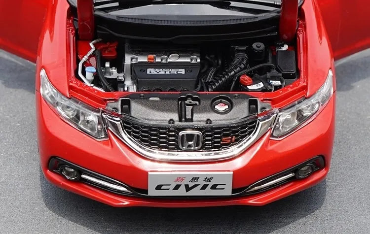 [OEM] 1:18 Honda 2015 Civic Si Red Model Car Die-Cast