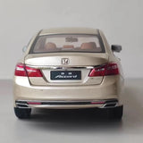 [OEM] 1:18 Honda 2016 Accord 9th Gold Model Car Die-Cast