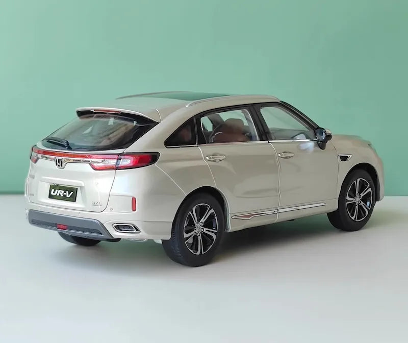 [OEM] 1:18 Honda 2018 UR-V argento modellino di auto Die-Cast