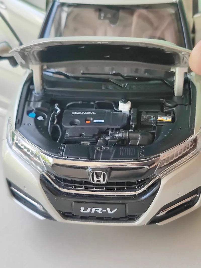 [OEM] 1:18 Honda 2018 UR-V argento modellino di auto Die-Cast
