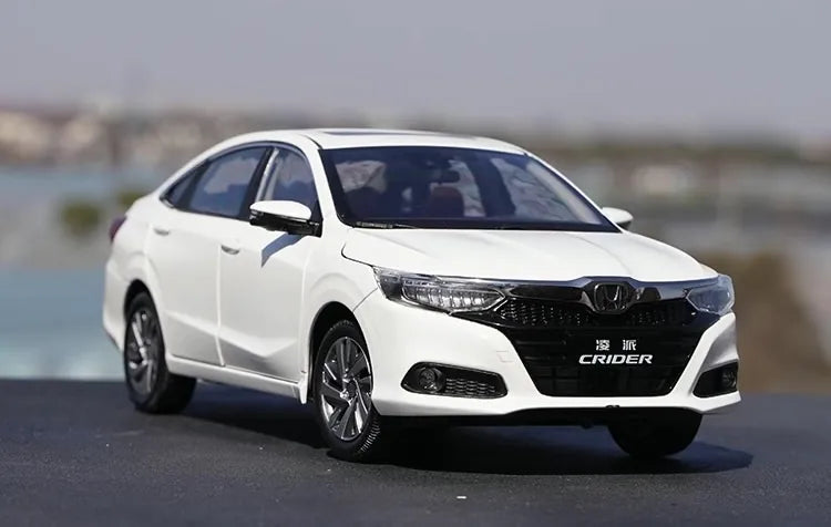 [OEM] 1:18 Honda 2018 Crider blanc voiture miniature Die-Cast