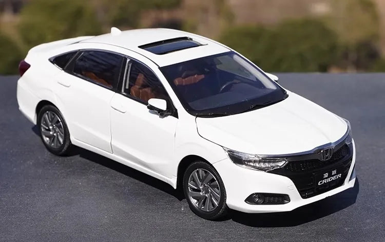 [OEM] 1:18 Honda 2018 Crider blanc voiture miniature Die-Cast