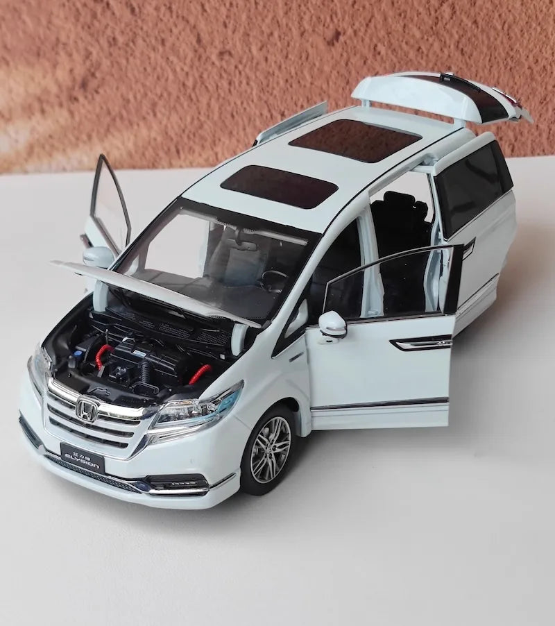 [OEM] 1:18 Honda 2019 Elysion White Model Car Die-Cast