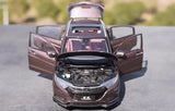 [OEM] 1:18 Honda 2019 HR-V Purple Model Car Die-Cast