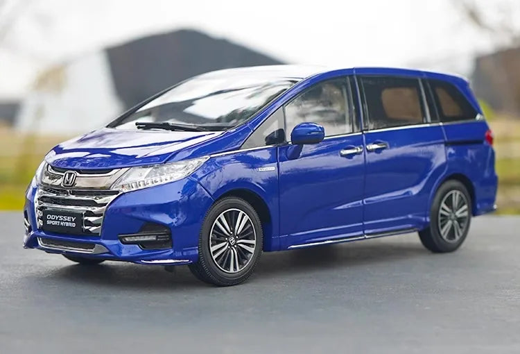 [OEM] 1:18 Honda 2019 Odyssey blu modellino di auto Die-Cast