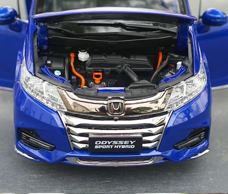 [OEM] 1:18 Honda 2019 Odyssey blu modellino di auto Die-Cast