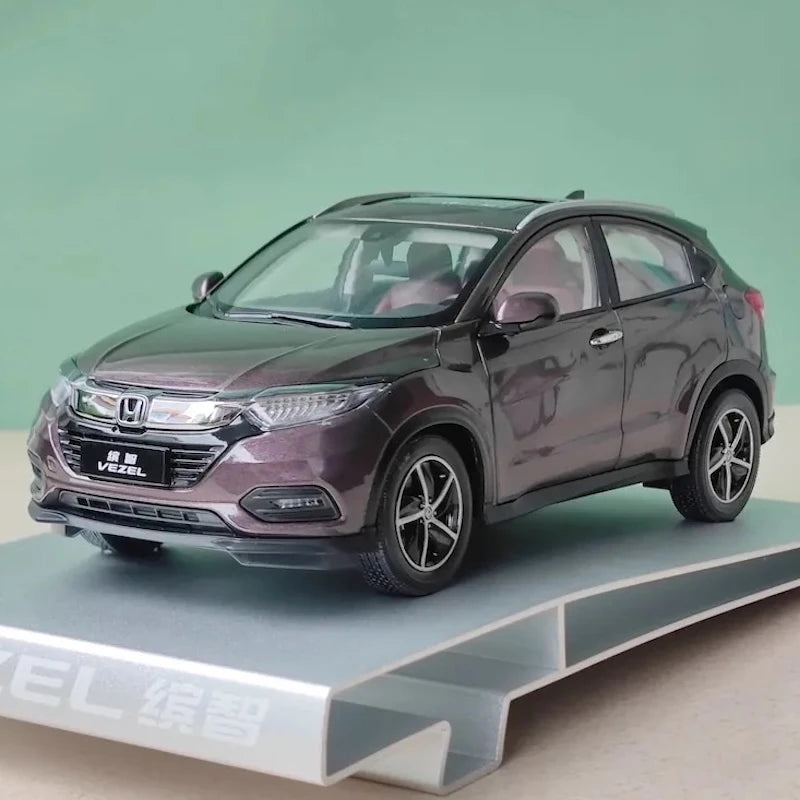 [OEM] 1:18 Honda 2019 Vezel Purple Model Car Die-Cast