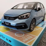 [OEM] 1:18 Honda 2020 Jazz Crosster blauw modelauto Die-Cast